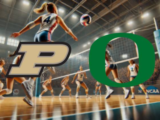 Purdue Boilermakers at Oregon Ducks Women's Volleyball